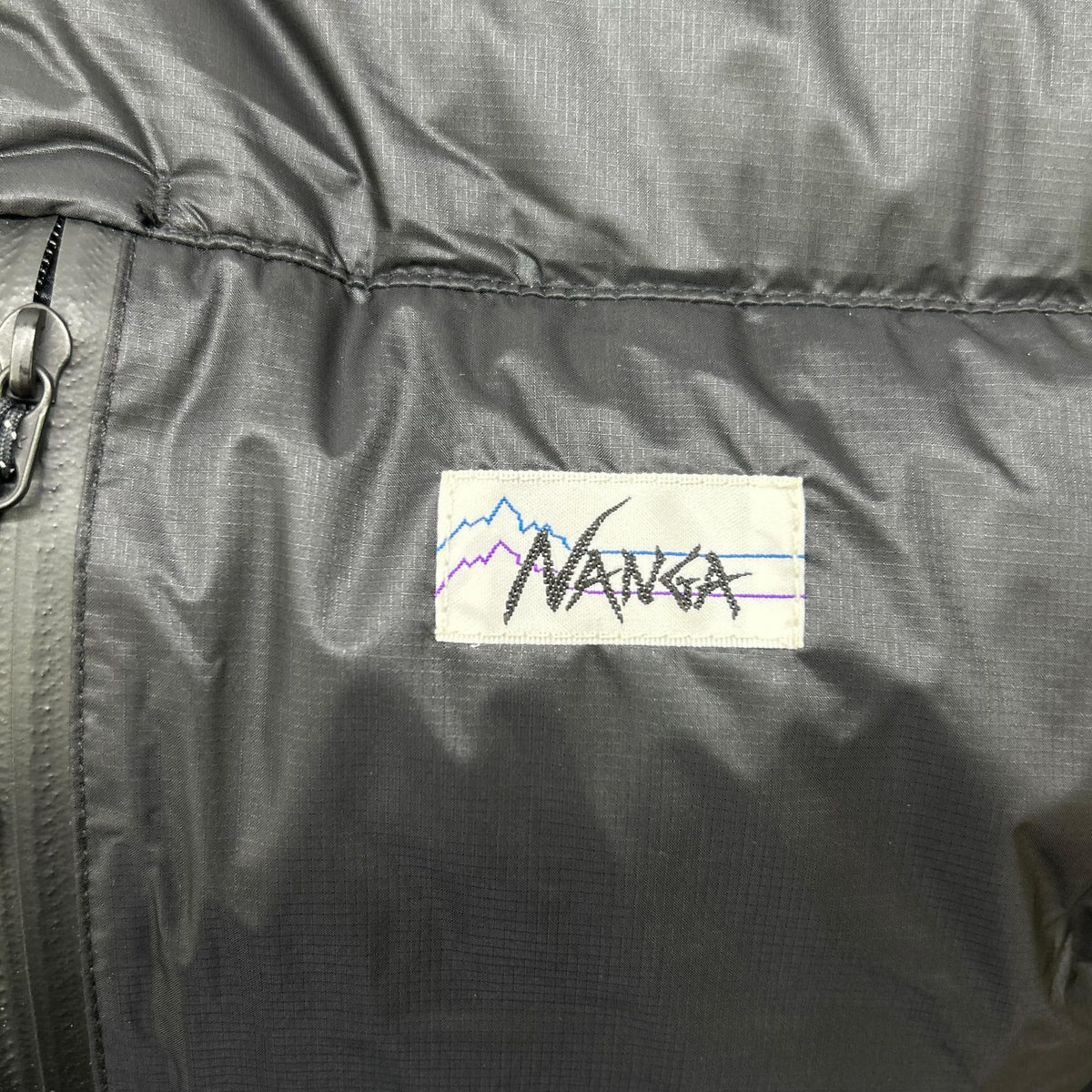 NANGA MOONLOID Exclusive Nylon Down Parka Black Jacket Size M