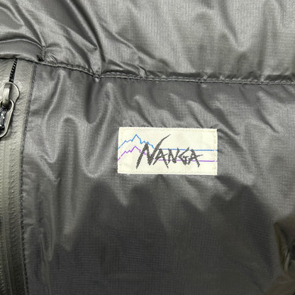NANGA MOONLOID Exclusive Nylon Down Parka Black Jacket Size M