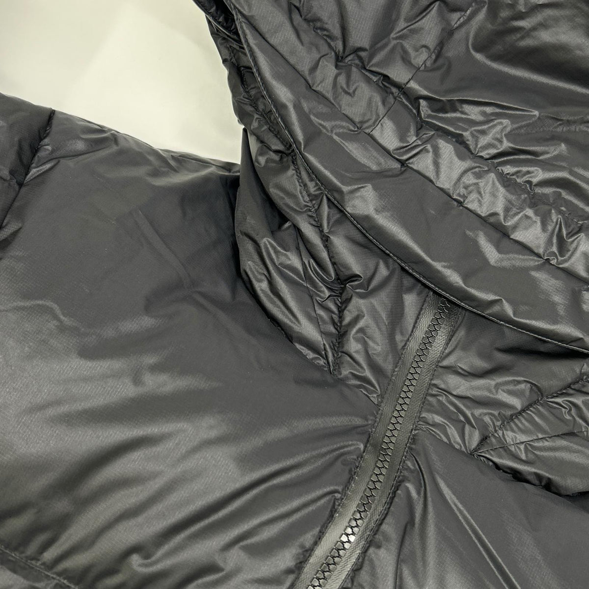 NANGA MOONLOID Exclusive Nylon Down Parka Black Jacket Size M