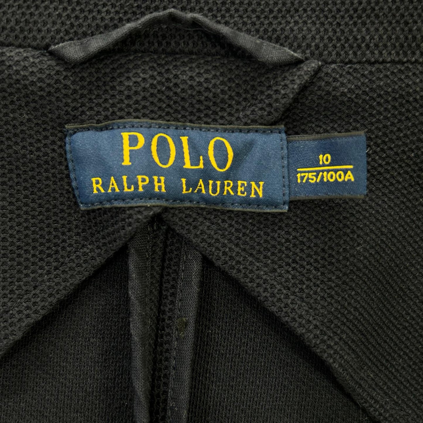POLObyRalphLauren Navy Cotton 2B Blazer Size 10