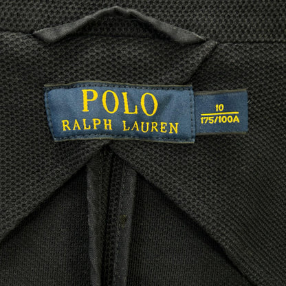 POLObyRalphLauren Navy Cotton 2B Blazer Size 10