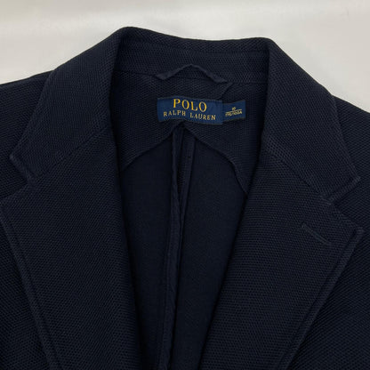 POLObyRalphLauren Navy Cotton 2B Blazer Size 10