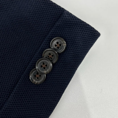 POLObyRalphLauren Navy Cotton 2B Blazer Size 10