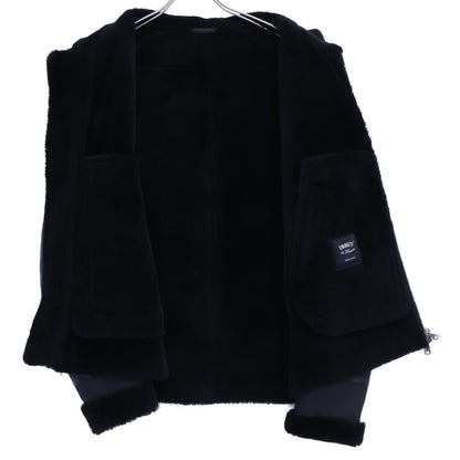 EMMETI ORWELL B-3 Shearling Flight Jacket Black Size 48