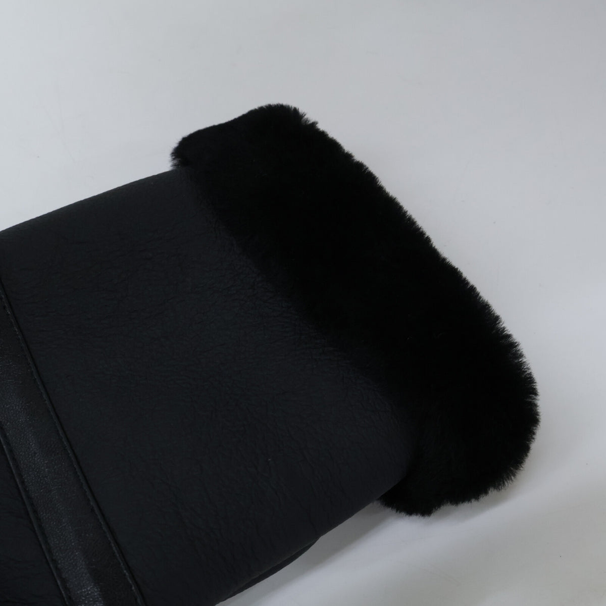 EMMETI ORWELL B-3 Shearling Flight Jacket Black Size 48