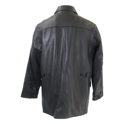 A Vontade 24AW RD-0106 Leather Car Coat Black Size M