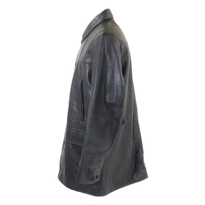 A Vontade 24AW RD-0106 Leather Car Coat Black Size M