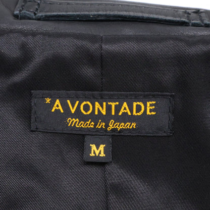 A Vontade 24AW RD-0106 Leather Car Coat Black Size M