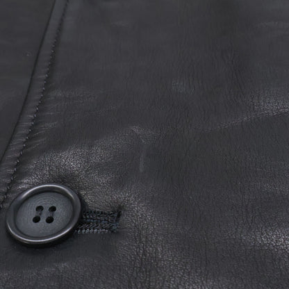 A Vontade 24AW RD-0106 Leather Car Coat Black Size M