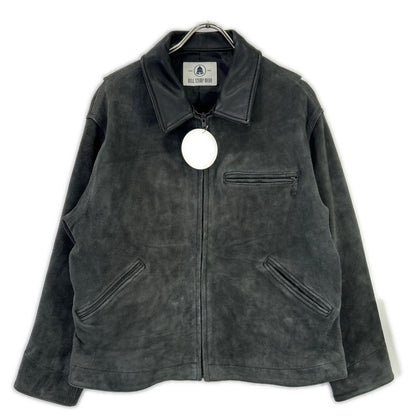 BELL STAMP WEAR Goat Suede Car Love Jam Jacket Gray Size M