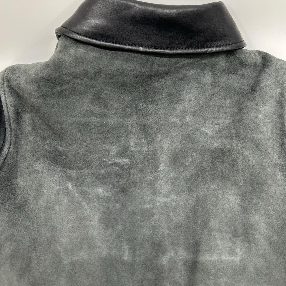 BELL STAMP WEAR Goat Suede Car Love Jam Jacket Gray Size M