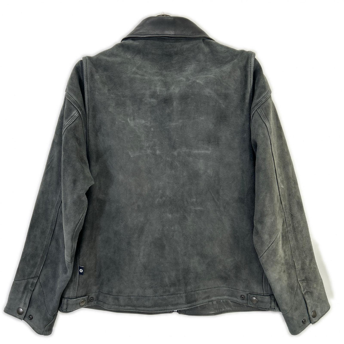 BELL STAMP WEAR Goat Suede Car Love Jam Jacket Gray Size M