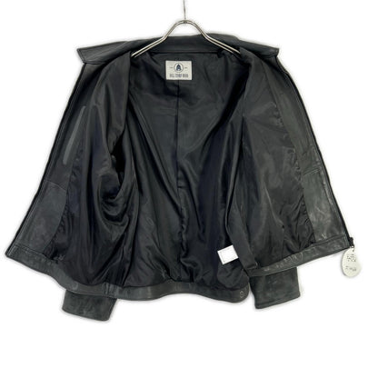 BELL STAMP WEAR Goat Suede Car Love Jam Jacket Gray Size M