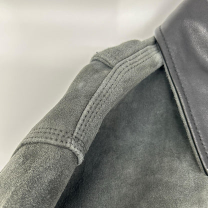 BELL STAMP WEAR Goat Suede Car Love Jam Jacket Gray Size M