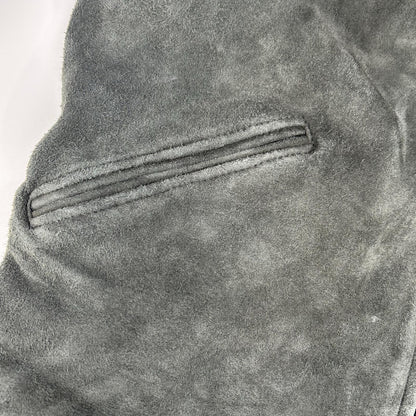 BELL STAMP WEAR Goat Suede Car Love Jam Jacket Gray Size M