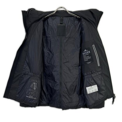 DUNO Black JUMP LICOSA Stretch Nylon Down Jacket Size 46