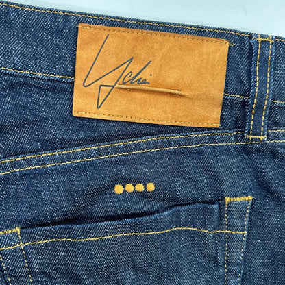 YCHAI ROBUSTO Indigo Tapered Fit Stretch Jeans Size 31