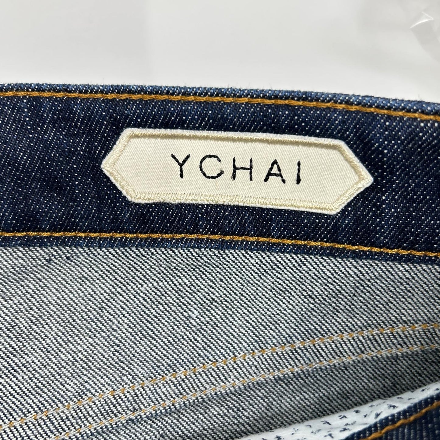 YCHAI ROBUSTO Indigo Tapered Fit Stretch Jeans Size 32