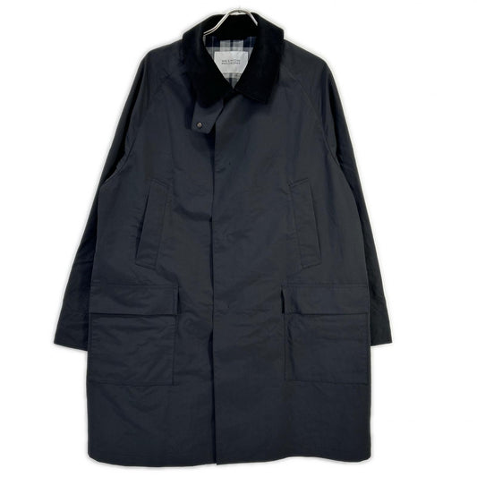 MACKINTOSH 24AW Black Balmacaan Coat Size 42