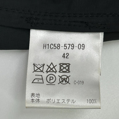 MACKINTOSH 24AW Black Balmacaan Coat Size 42