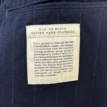 OLDJOE&CO. Navy Nocturne Stripe MERCURY Club Jacket Size 38