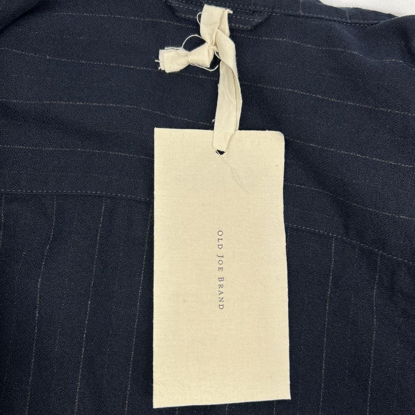 OLDJOE&CO. Navy Nocturne Stripe MERCURY Club Jacket Size 38