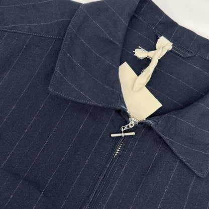 OLDJOE&CO. Navy Nocturne Stripe MERCURY Club Jacket Size 38