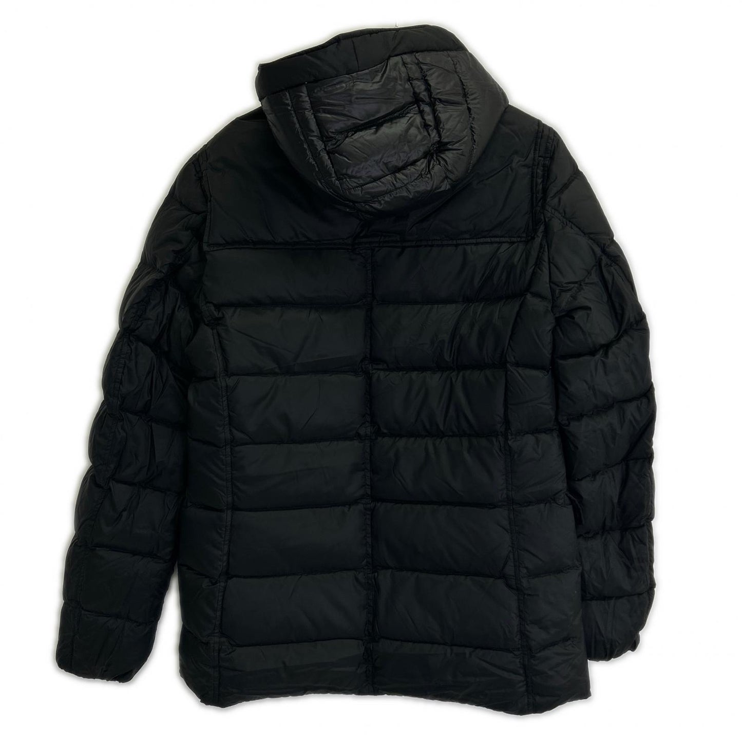 AOURE Black 4 Patch LIMONTA Down Coat Size M
