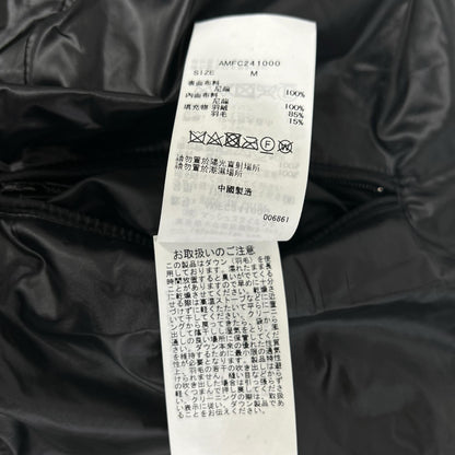 AOURE Black 4 Patch LIMONTA Down Coat Size M
