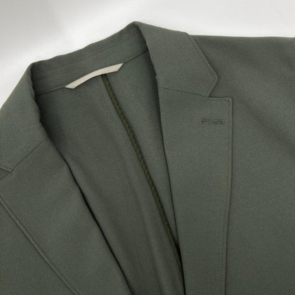 AOURE Khaki MALPENSA 2B Single Breasted Blazer Size M