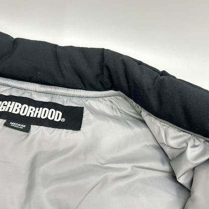 NEIGHBORHOOD 24AW Black Padded Tracker Vest Size M