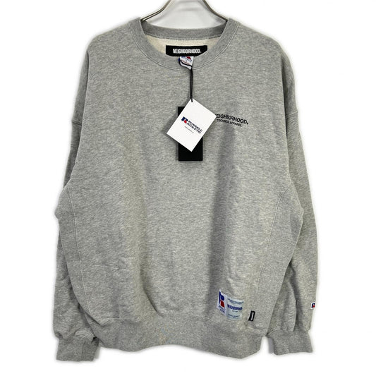 NEIGHBORHOOD x Russell 23SS Gray Crewneck Sweatshirt Size L