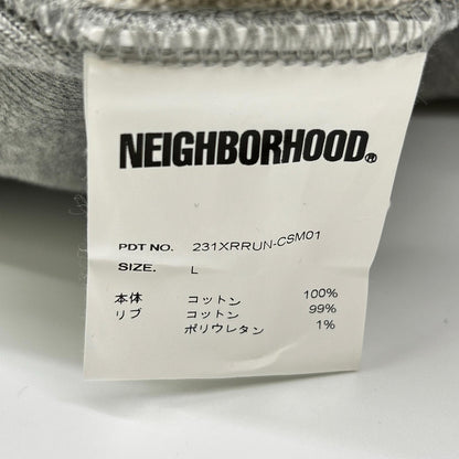 NEIGHBORHOOD x Russell 23SS Gray Crewneck Sweatshirt Size L