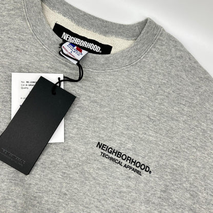 NEIGHBORHOOD x Russell 23SS Gray Crewneck Sweatshirt Size L