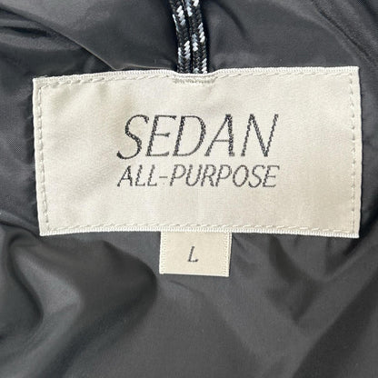 SEDAN ALL PURPOSE 24AW Black Polar Puff Parka Jacket Size L