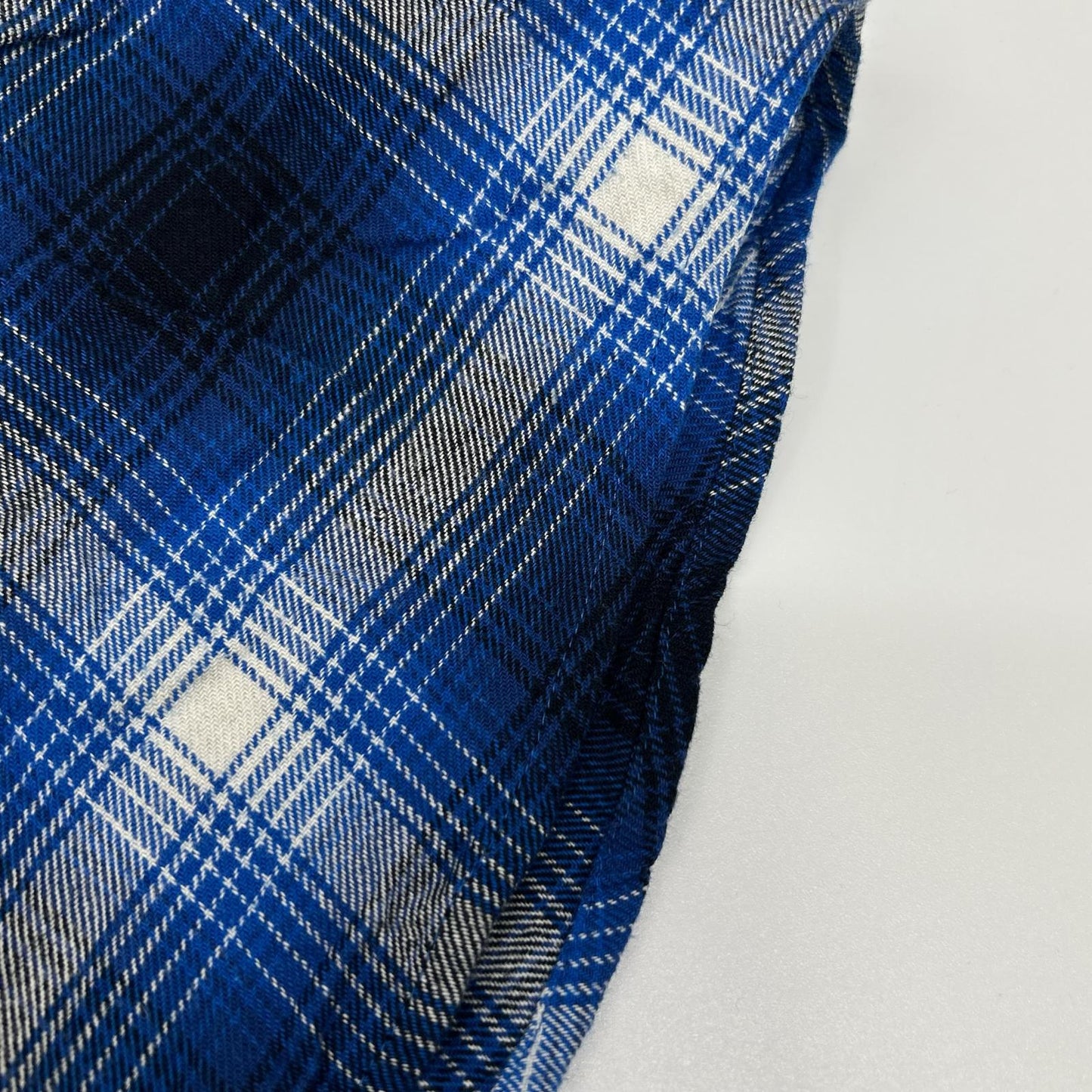 Rafu 23SS Blue Standard Long Sleeve Check Shirt Size L
