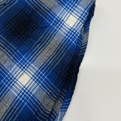 Rafu 23SS Blue Standard Long Sleeve Check Shirt Size L
