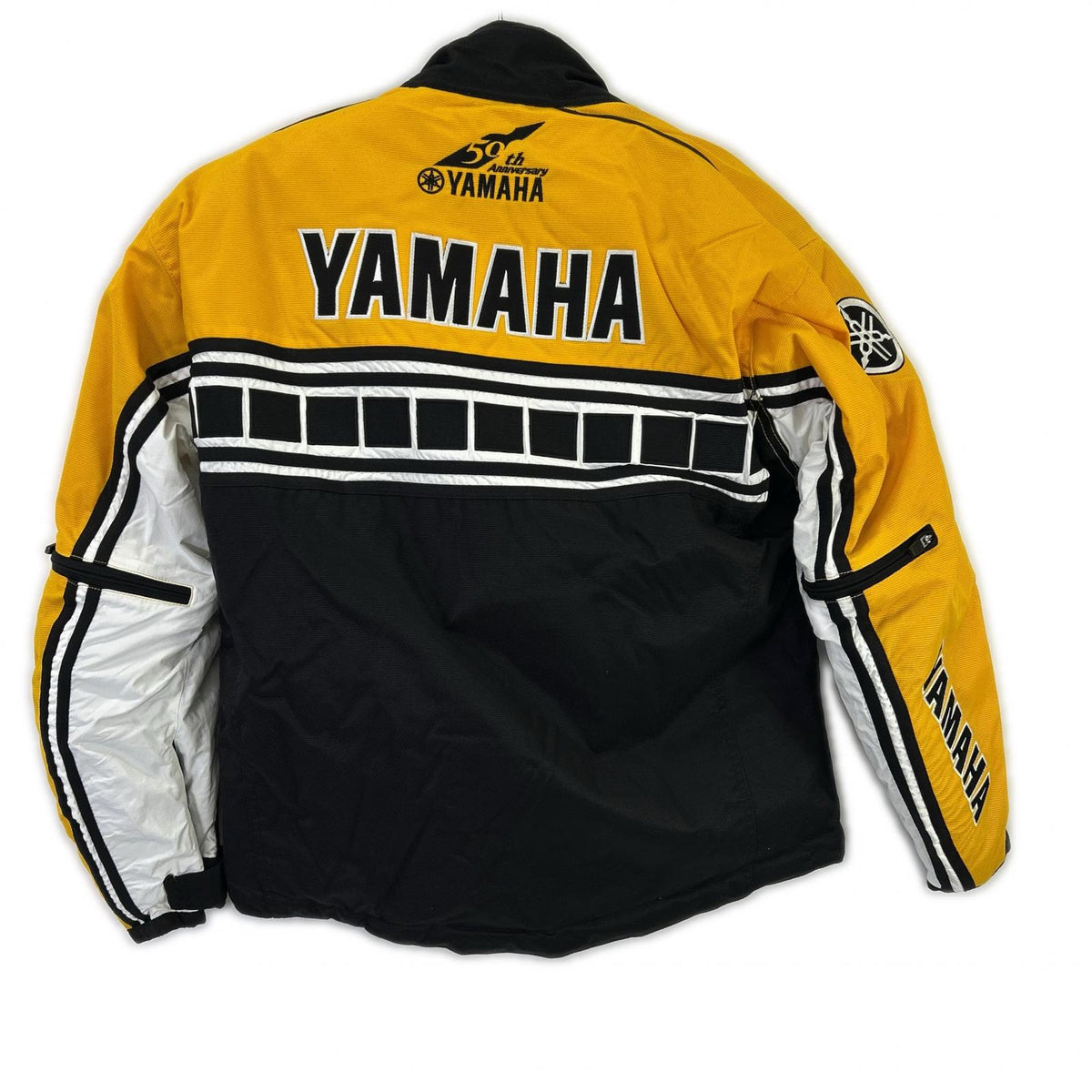 YAMAHA Yellow/Black 50th Riding Jacket Size M
