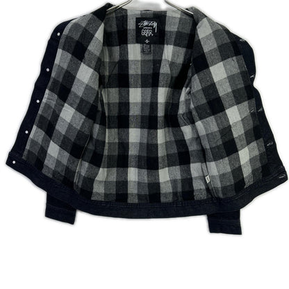 Stussy Authentic GEAR 00s Indigo Denim Jacket Size S
