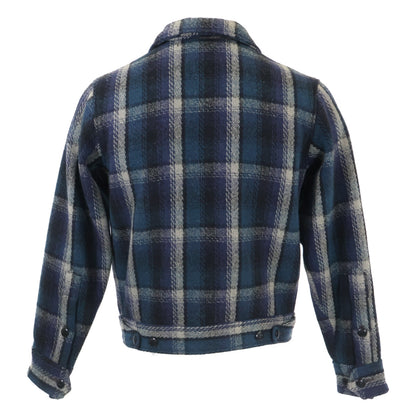 RRL Pawnee Plaid Talon Zip Sport Jacket Green Size XS