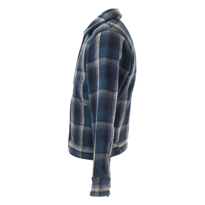 RRL Pawnee Plaid Talon Zip Sport Jacket Green Size XS
