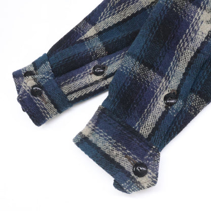 RRL Pawnee Plaid Talon Zip Sport Jacket Green Size XS