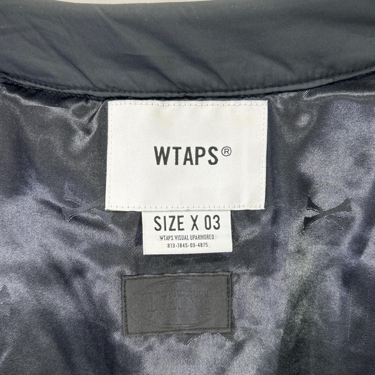 WTAPS THINC PROJECT Nylon Hanten Jacket Black Size 03