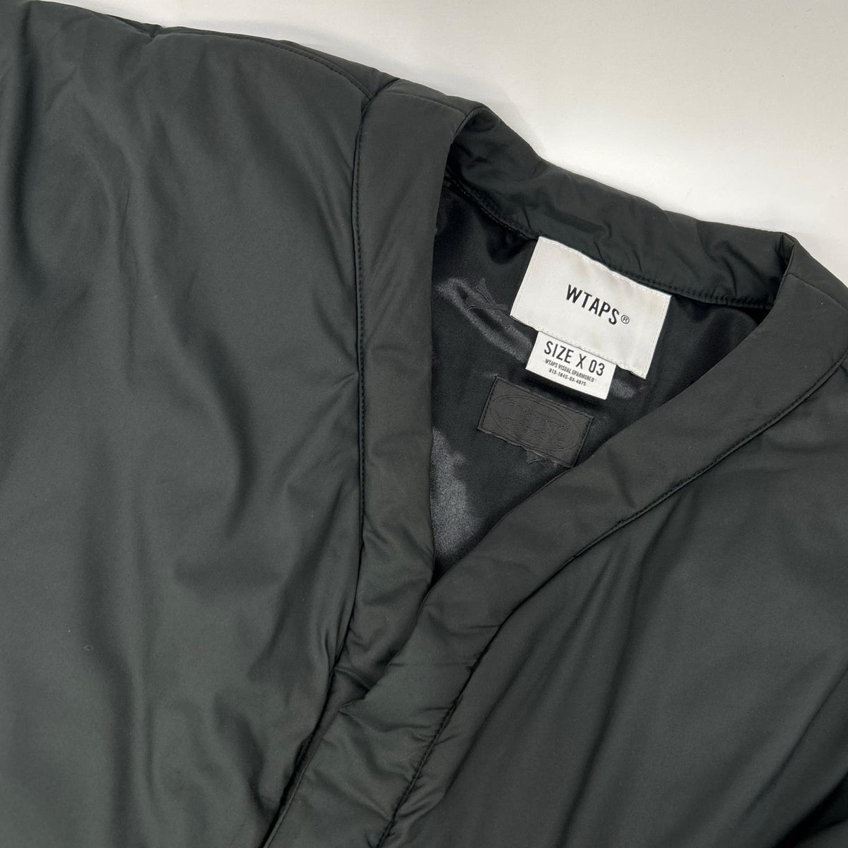 WTAPS THINC PROJECT Nylon Hanten Jacket Black Size 03