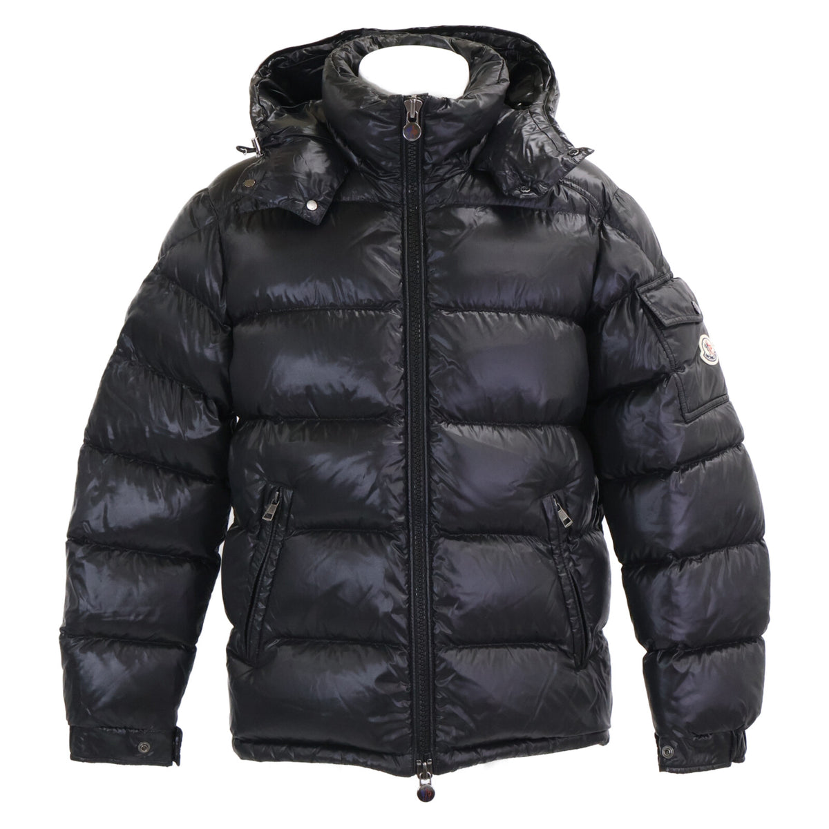 MONCLER MAYA 23' Hooded Down Jacket Black Size 1