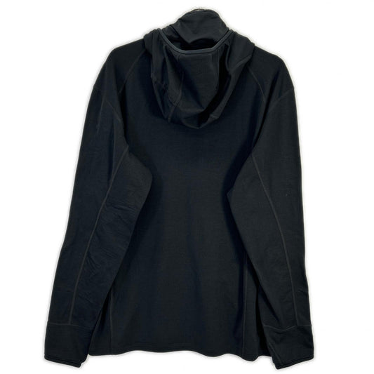 ARC'TERYX Delta 1/2 Zip Hoodie Black Size L