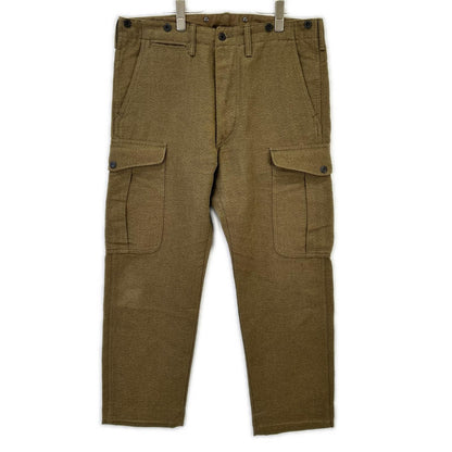 RRL Hudson Khaki Twill Cargo Trousers Size 34/32