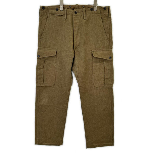 RRL Hudson Khaki Twill Cargo Trousers Size 34/32