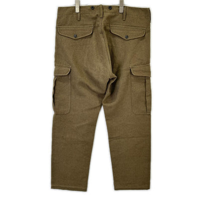 RRL Hudson Khaki Twill Cargo Trousers Size 34/32
