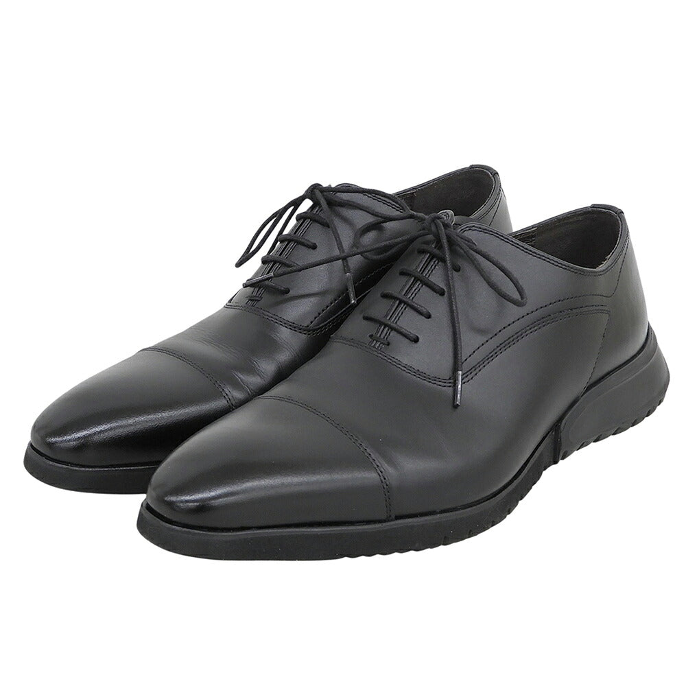 MADRAS Black Cap Toe Oxford Leather Dress Shoes Size 25.0